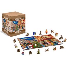 Wooden puzzle Christmas street 750 XL