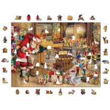 Wooden puzzle Santa's workshop 1010 XL