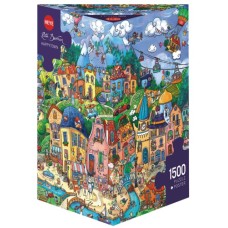 Puzzel Happy Town 1500 3 hkg.Heye 29744