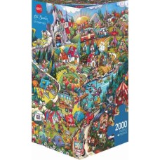 Puzzel Go Camping 2000 3hk.Heye29930