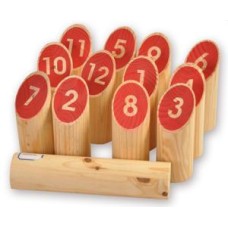 Number Kubb Dennenhout fotodoos HOT