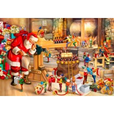 Wooden puzzle Santa's workshop 750 XL