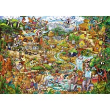 Puzzel Exotic Safari 2000 3hk.Heye29996